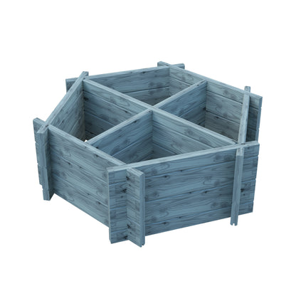 Shire Hexagonal Planter Pressure treated 4