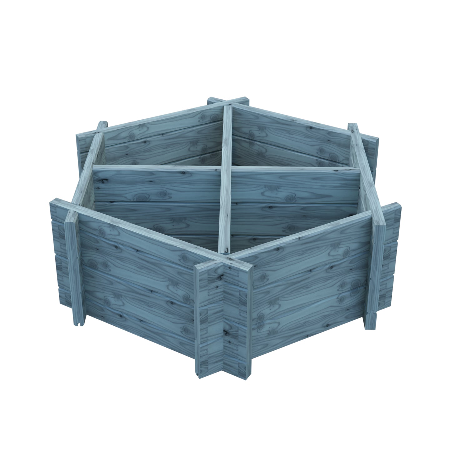 Shire Hexagonal Planter Pressure treated 4