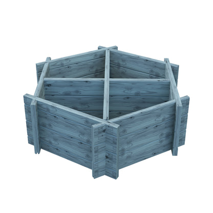 Shire Hexagonal Planter Pressure treated 4