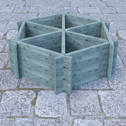 Shire Hexagonal Planter Pressure treated 6