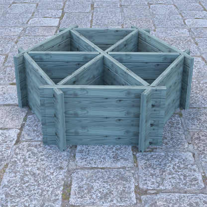 Shire Hexagonal Planter Pressure treated 6