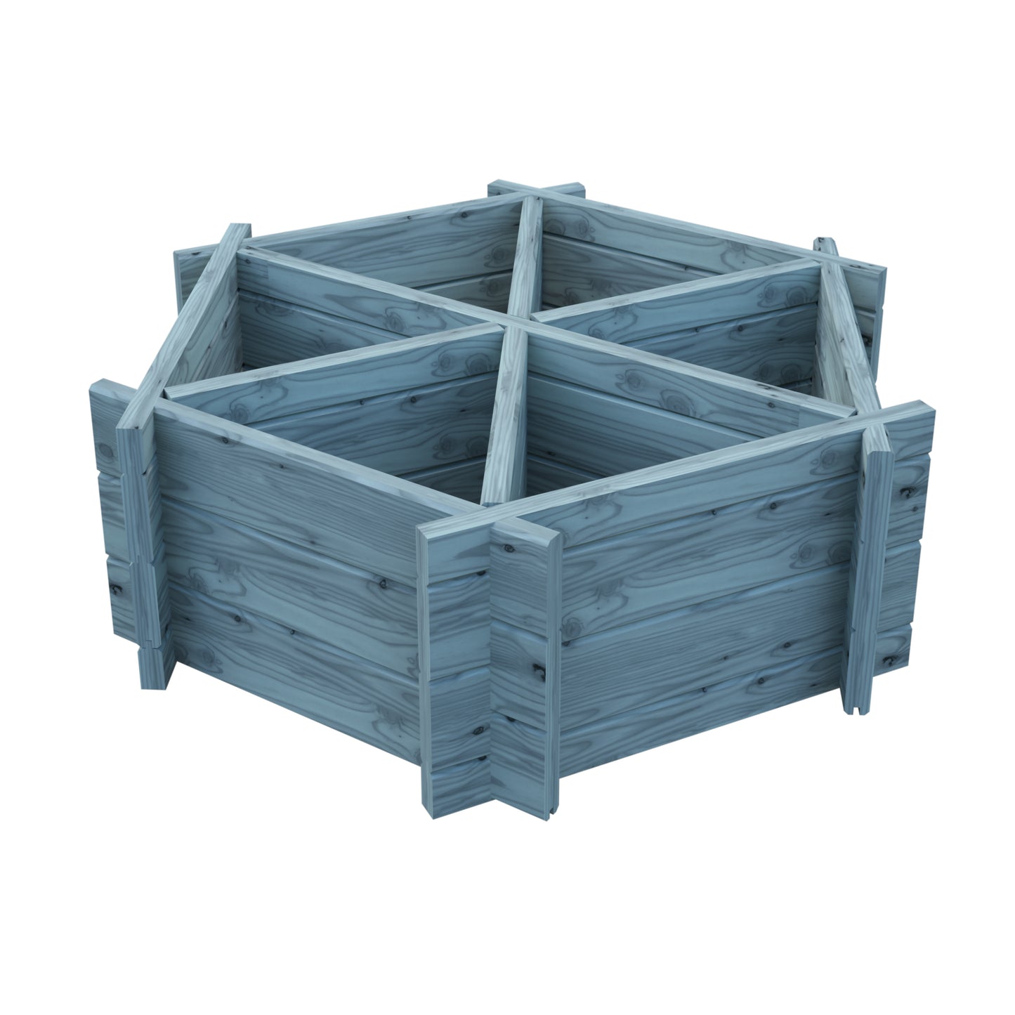 Shire Hexagonal Planter Pressure treated 6