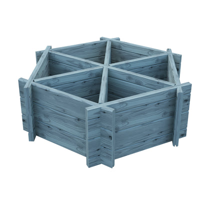 Shire Hexagonal Planter Pressure treated 6