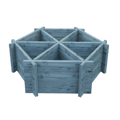 Shire Hexagonal Planter Pressure treated 6