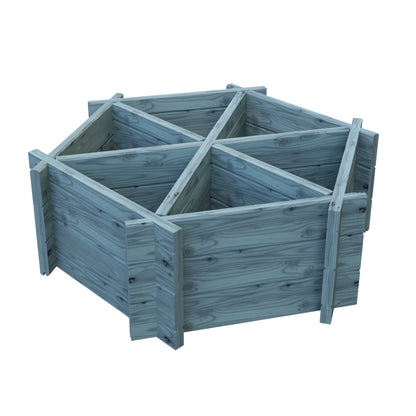 Shire Hexagonal Planter Pressure treated 6