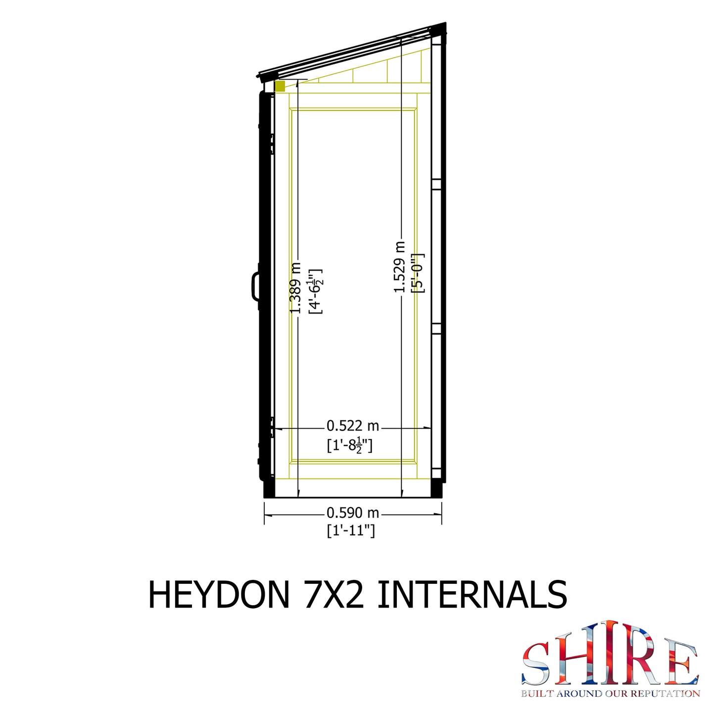 Shire Heydon 7x2