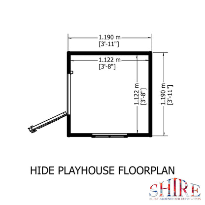 Shire Hide 4x4 Loglap