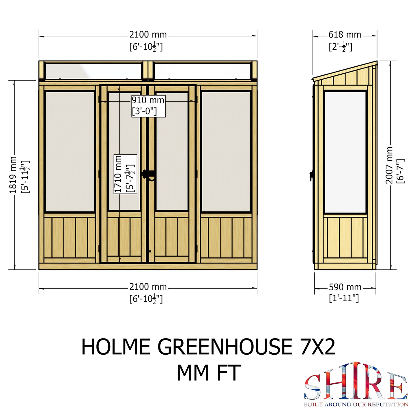 Shire Holme 7x3