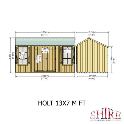 Shire Holt Double Door 7 x 13