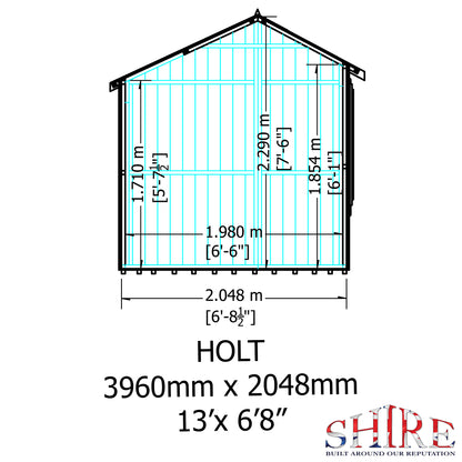 Shire Holt Double Door 7 x 13