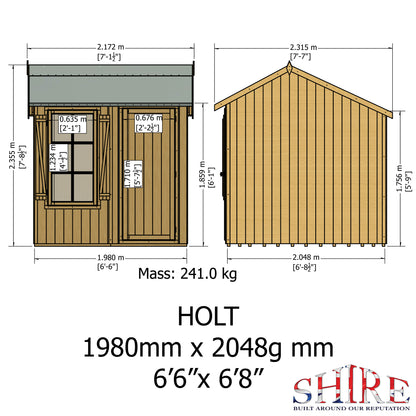 Shire Holt Single Door 7 x 7