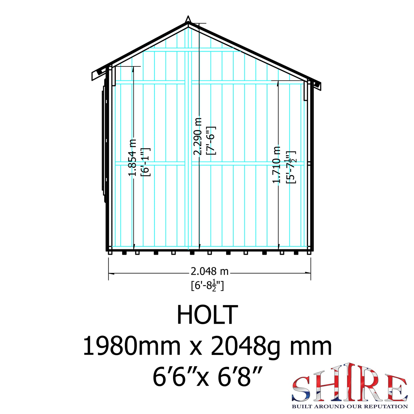 Shire Holt Single Door 7 x 7