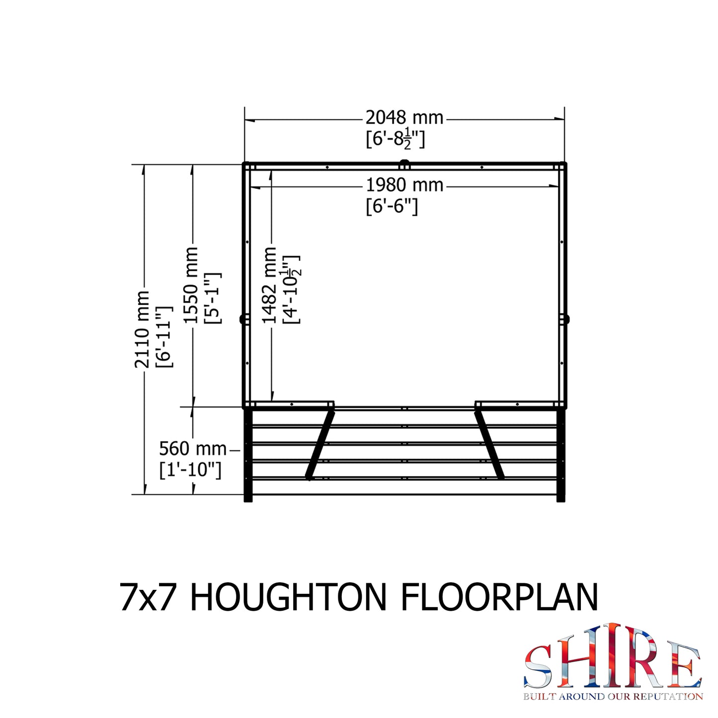 Shire Houghton(Vallance) 7 x 7