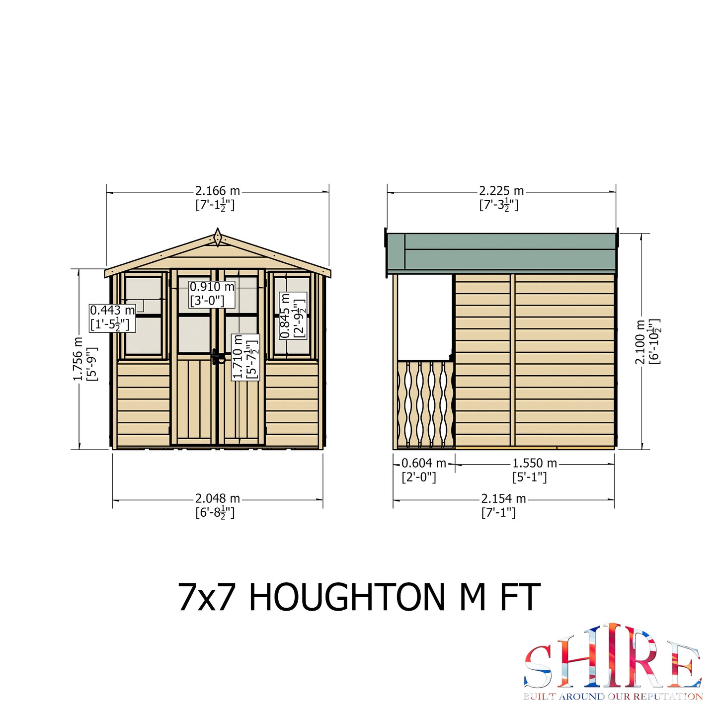 Shire Houghton(Vallance) 7 x 7