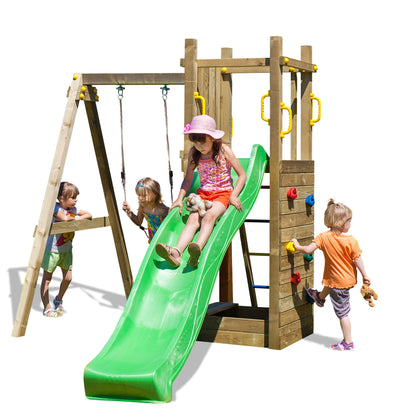 Shire Rumble Ridge Rock Wall with single swing (Funny 3)