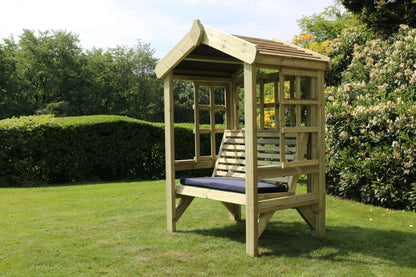 Churnet Valley Cottage Arbour Trellis Sits 2