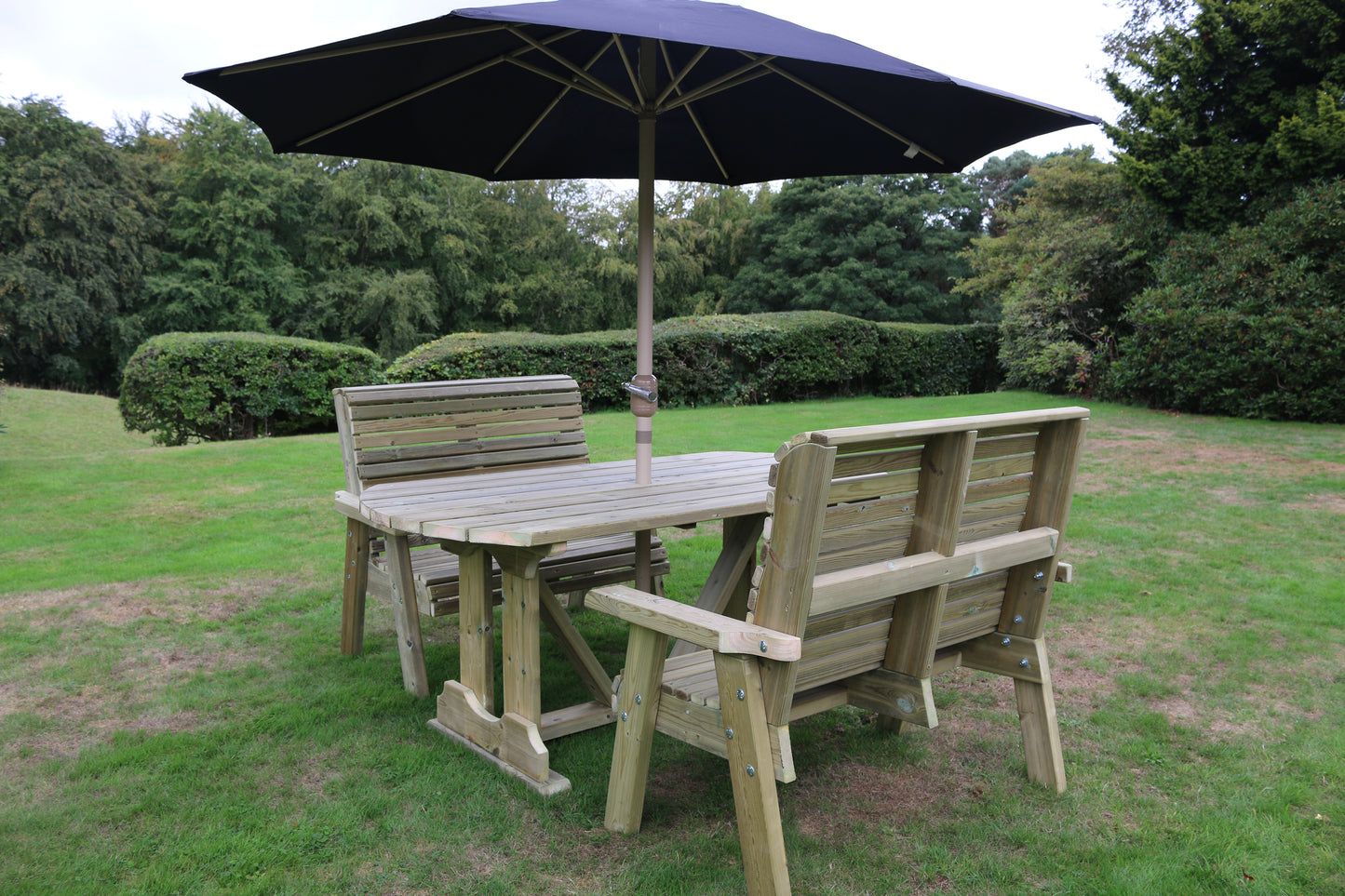 Churnet Valley Ergo 4 Seat Table Set 2XB