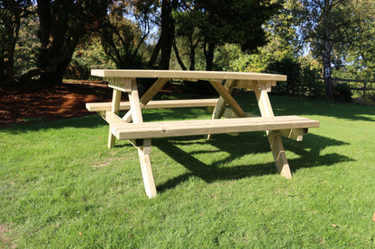 Churnet Valley Deluxe Picnic Table 1500 Length