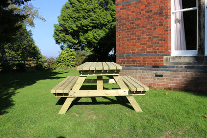 Churnet Valley Deluxe Picnic Table 1800 Length