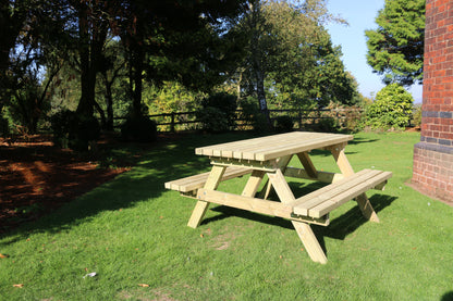 Churnet Valley Deluxe Picnic Table 1800 Length