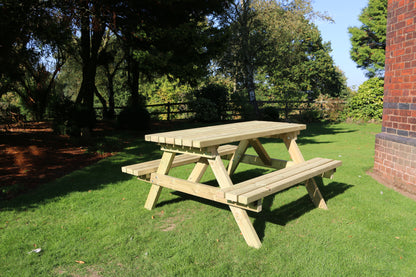 Churnet Valley Deluxe Picnic Table 1500 Length