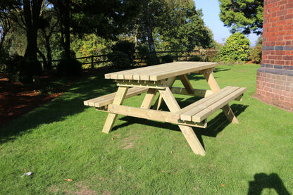 Churnet Valley Deluxe Picnic Table 1500 Length