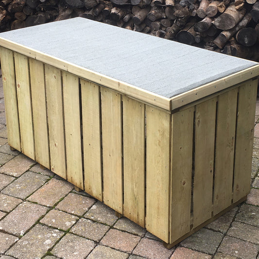 Shire Log Box Sawn Pressure treated