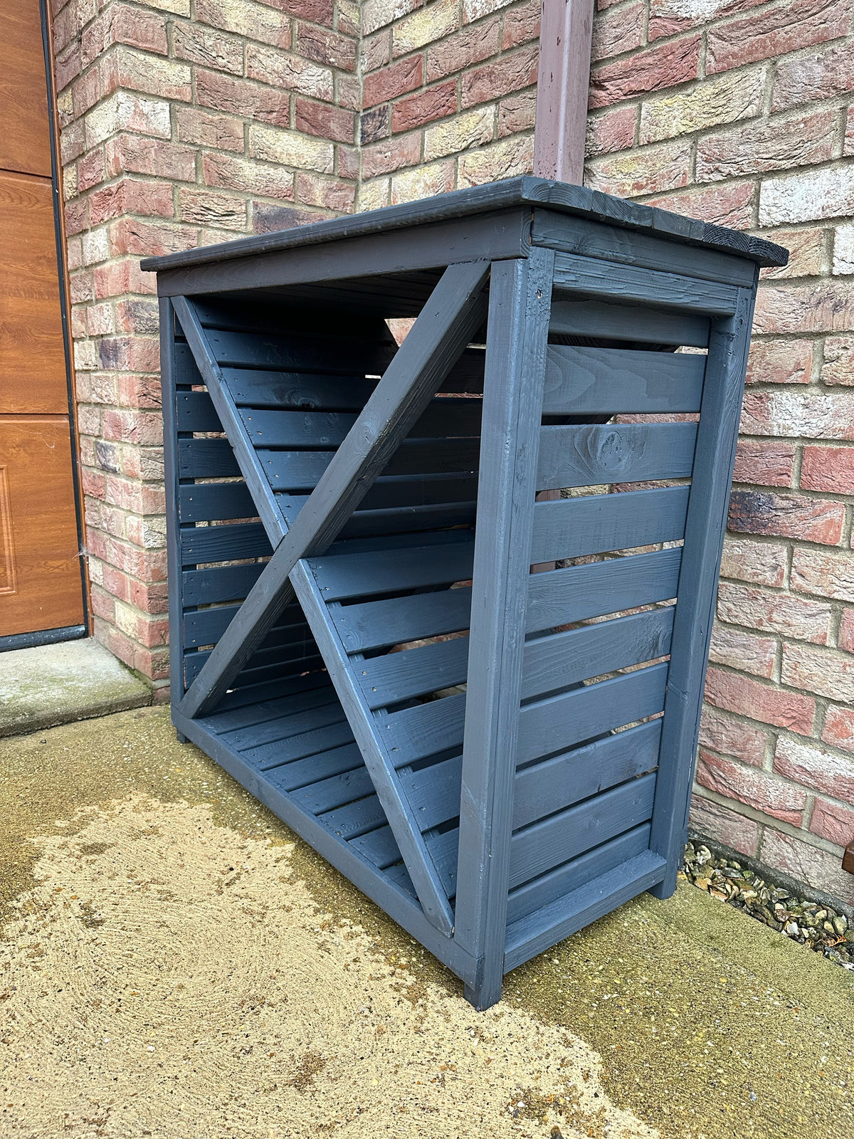 Shire Woodlowe Cross Log Store 3x1