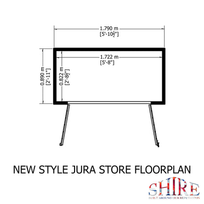 Shire Jura 1790x890mm