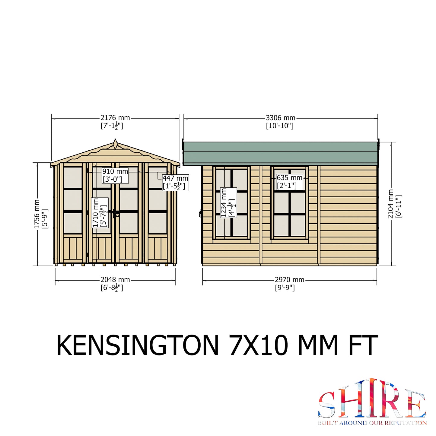 Shire Kensington 7x10