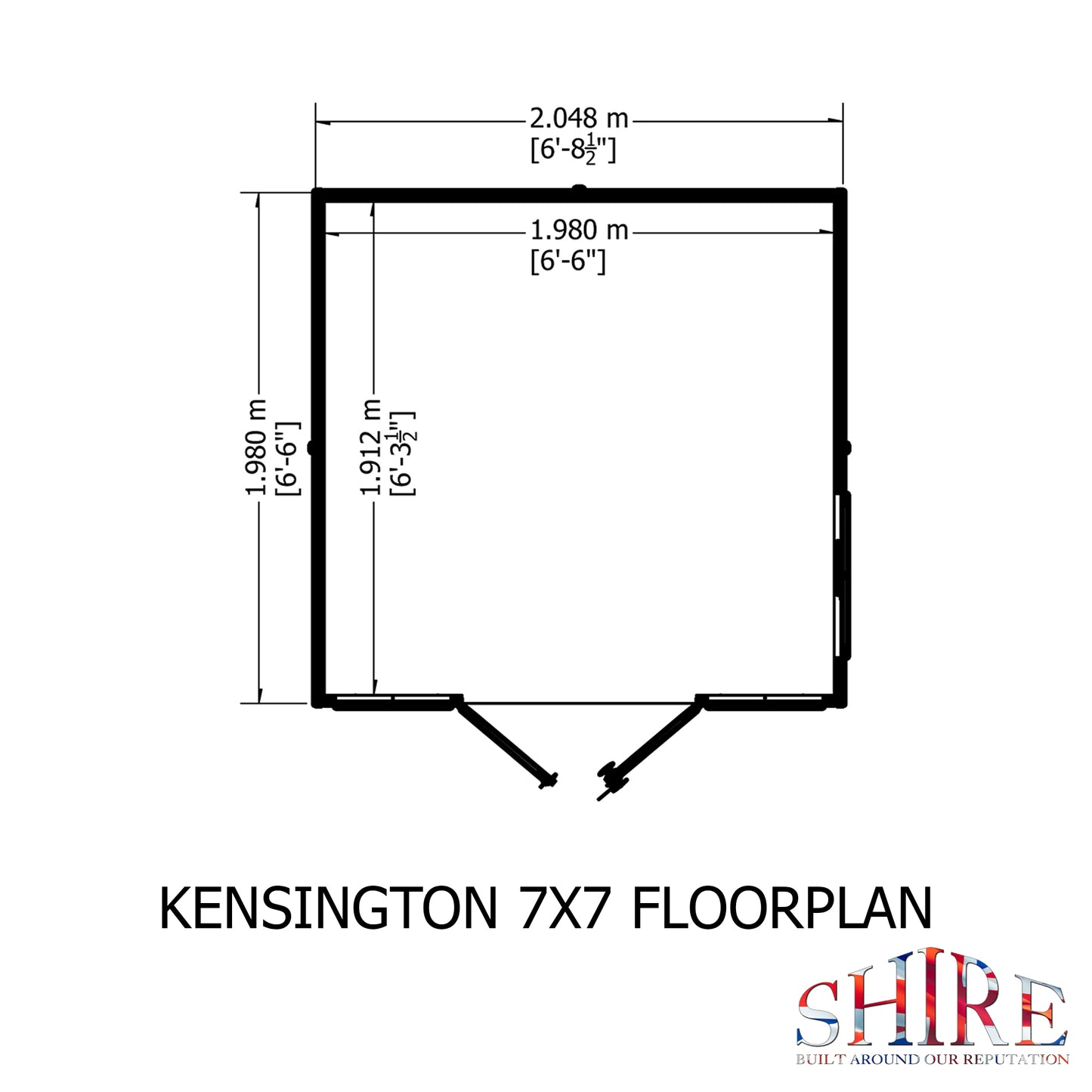 Shire Kensington 7x7