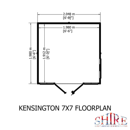 Shire Kensington 7x7