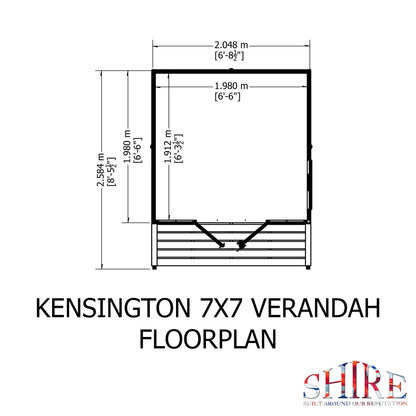 Shire Kensington 7x7 & Verandah