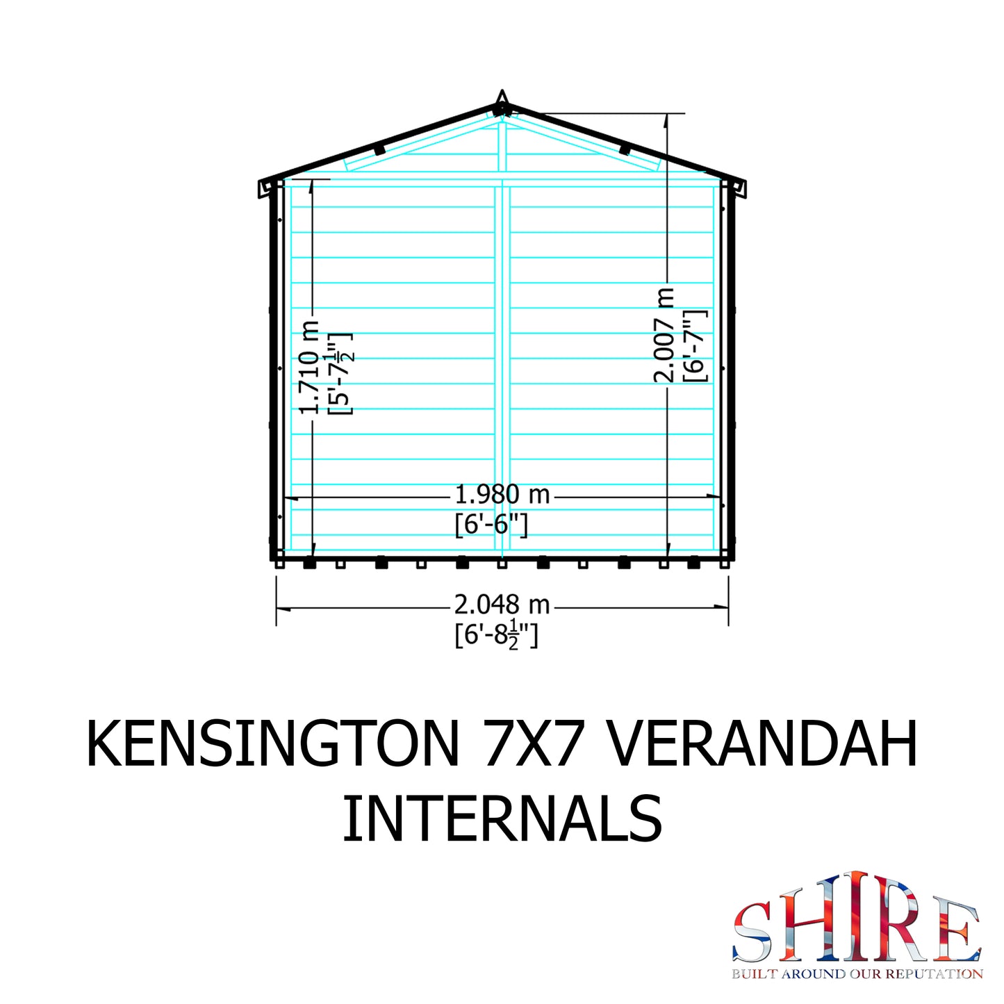 Shire Kensington 7x7