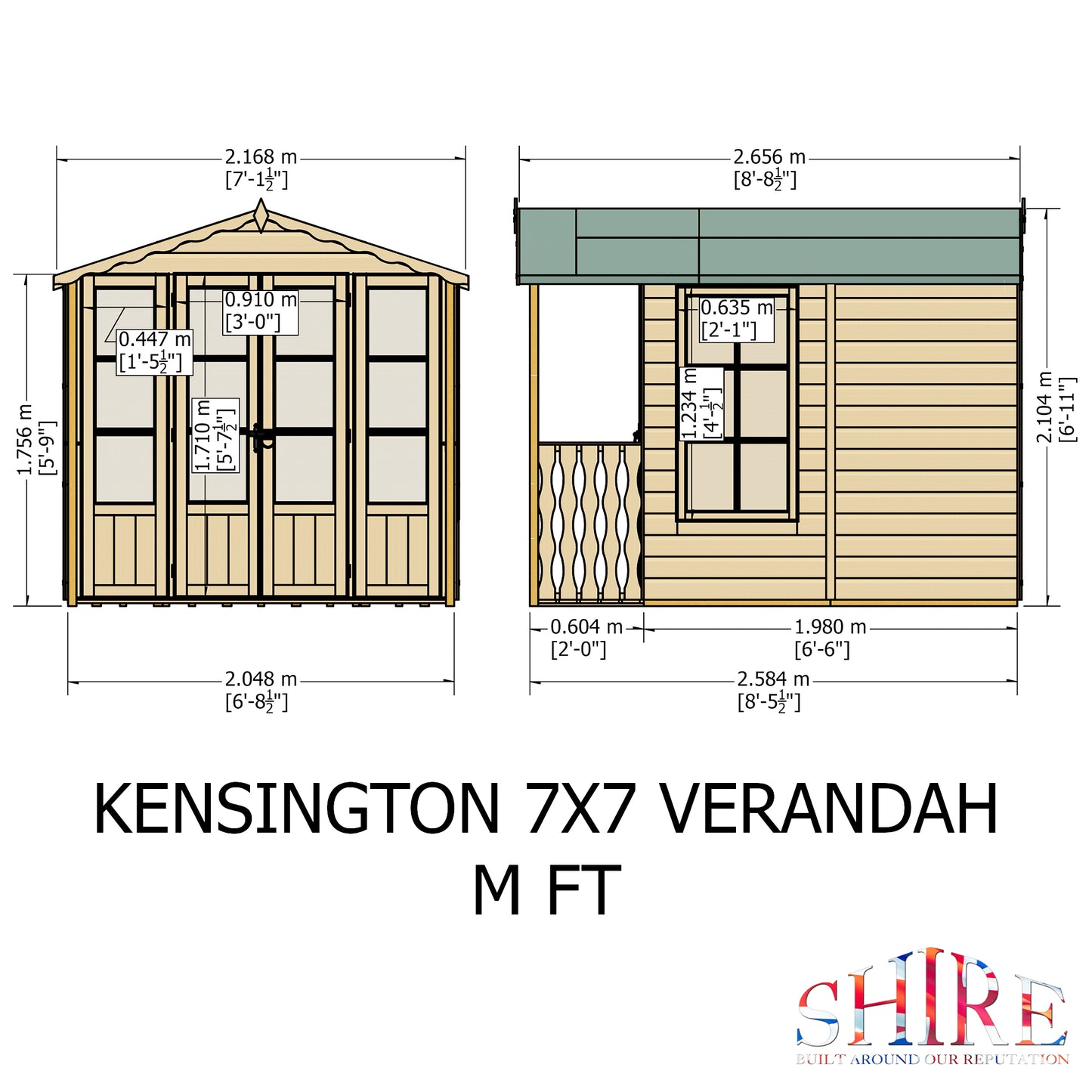 Shire Kensington 7x7 & Verandah