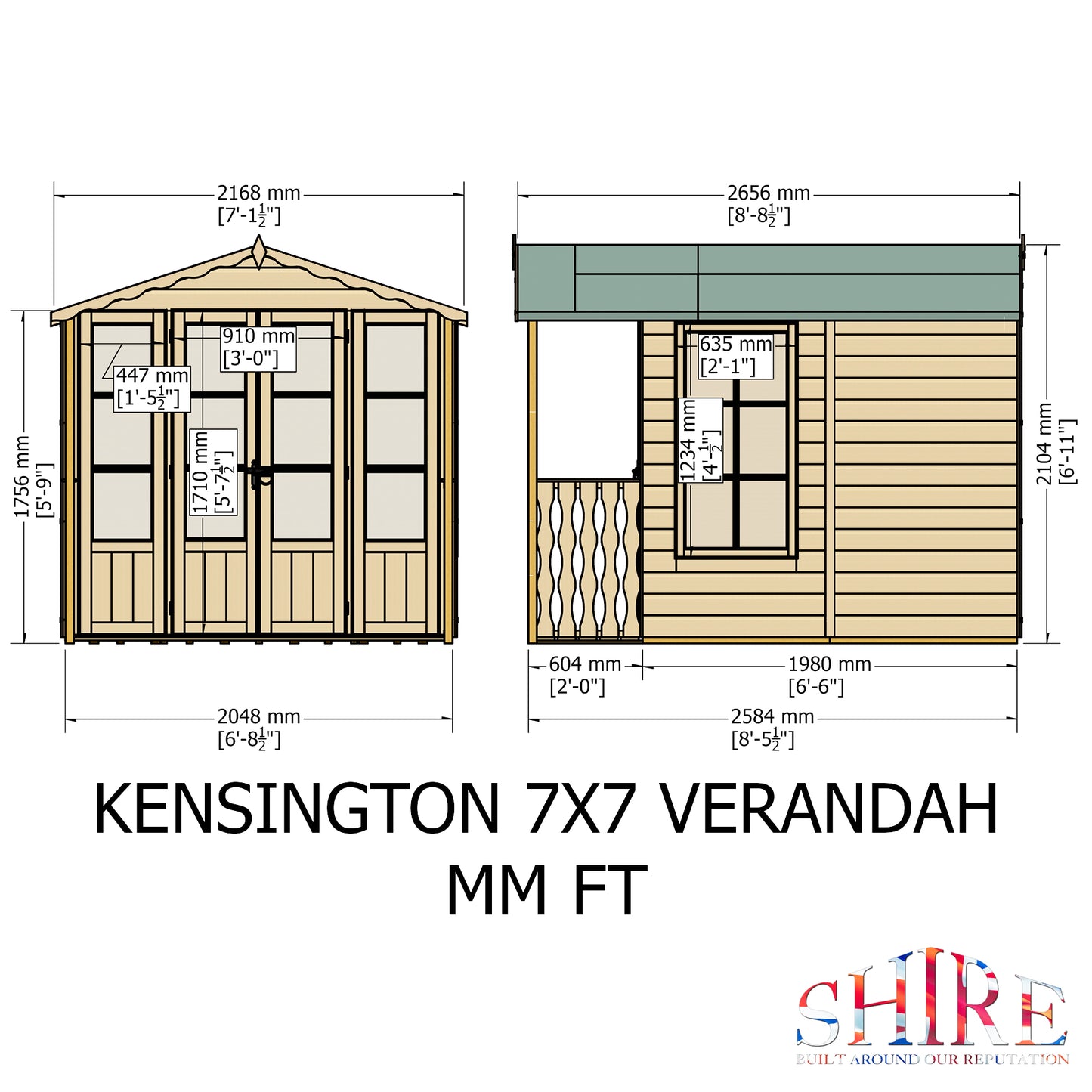 Shire Kensington 7x7 & Verandah