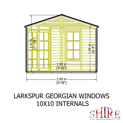 Shire Georgian Style Window