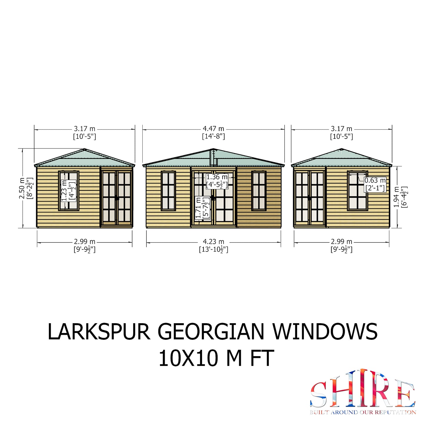 Shire Georgian Style Window