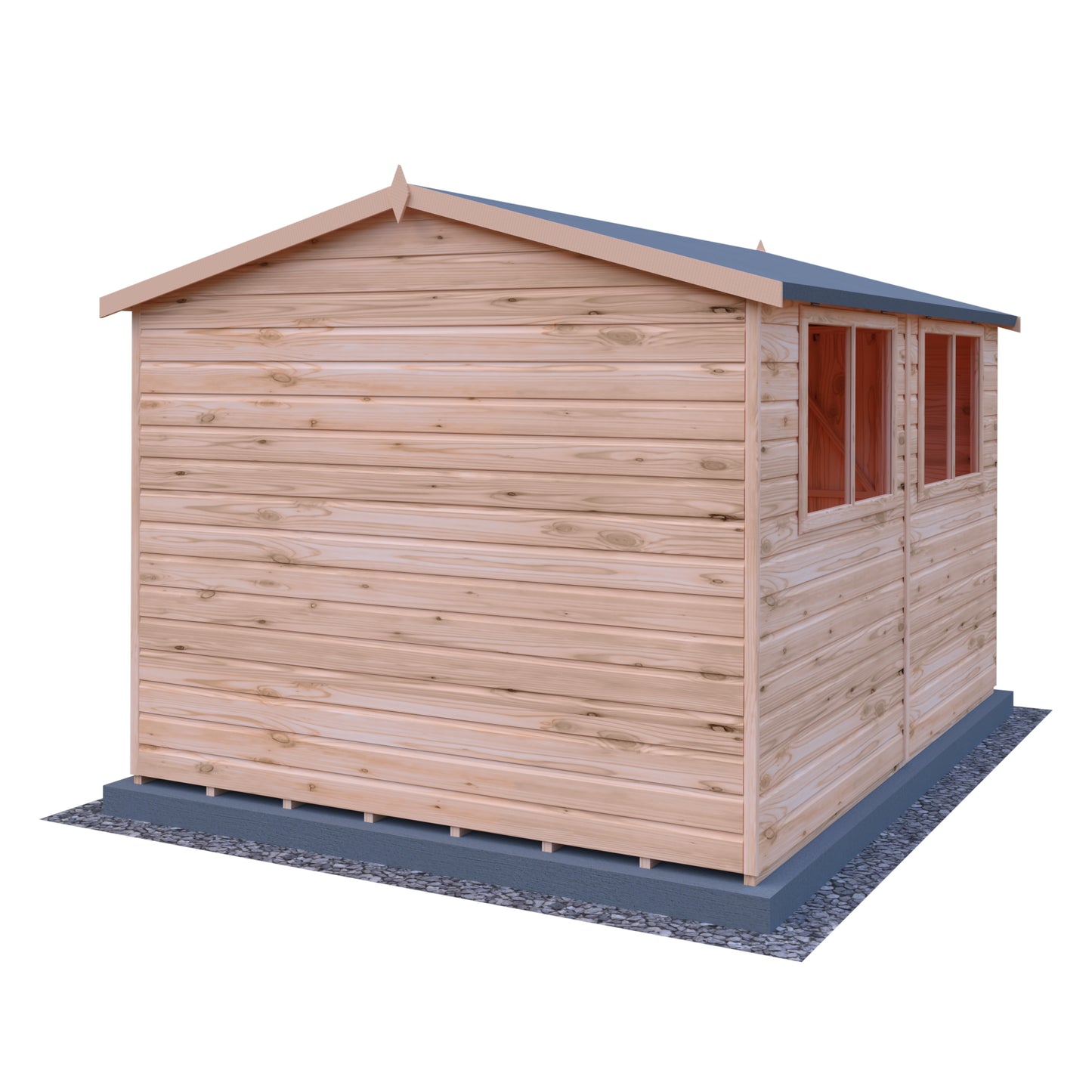 Shire Lewis 10x8 Double Door Loglap