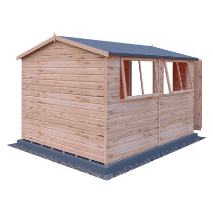 Shire Lewis 10x8 Double Door Loglap