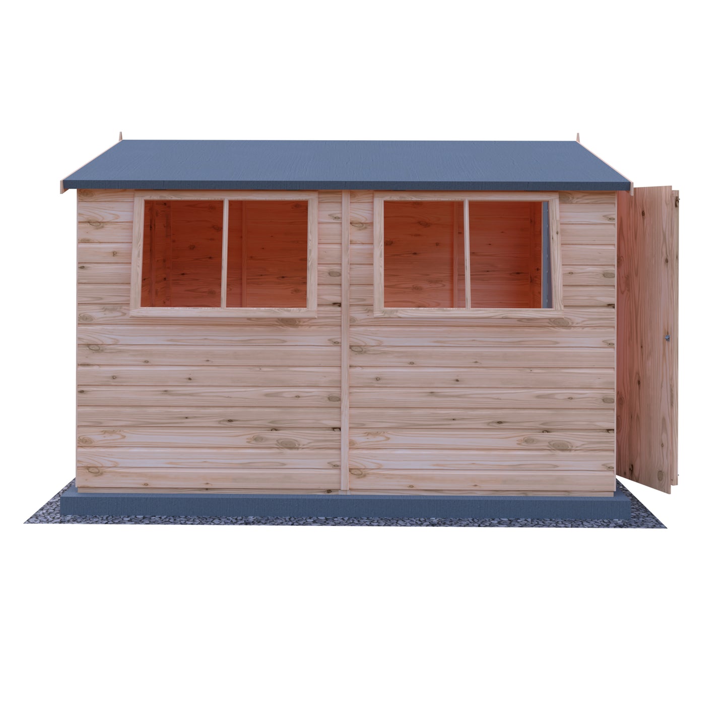 Shire Lewis 10x8 Double Door Loglap