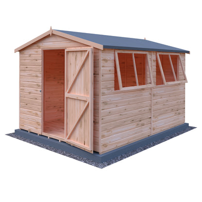 Shire Lewis 10x8 Single Door Shiplap