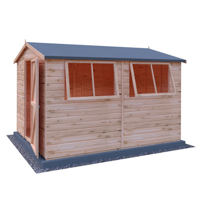 Shire Lewis 10x8 Single Door Loglap