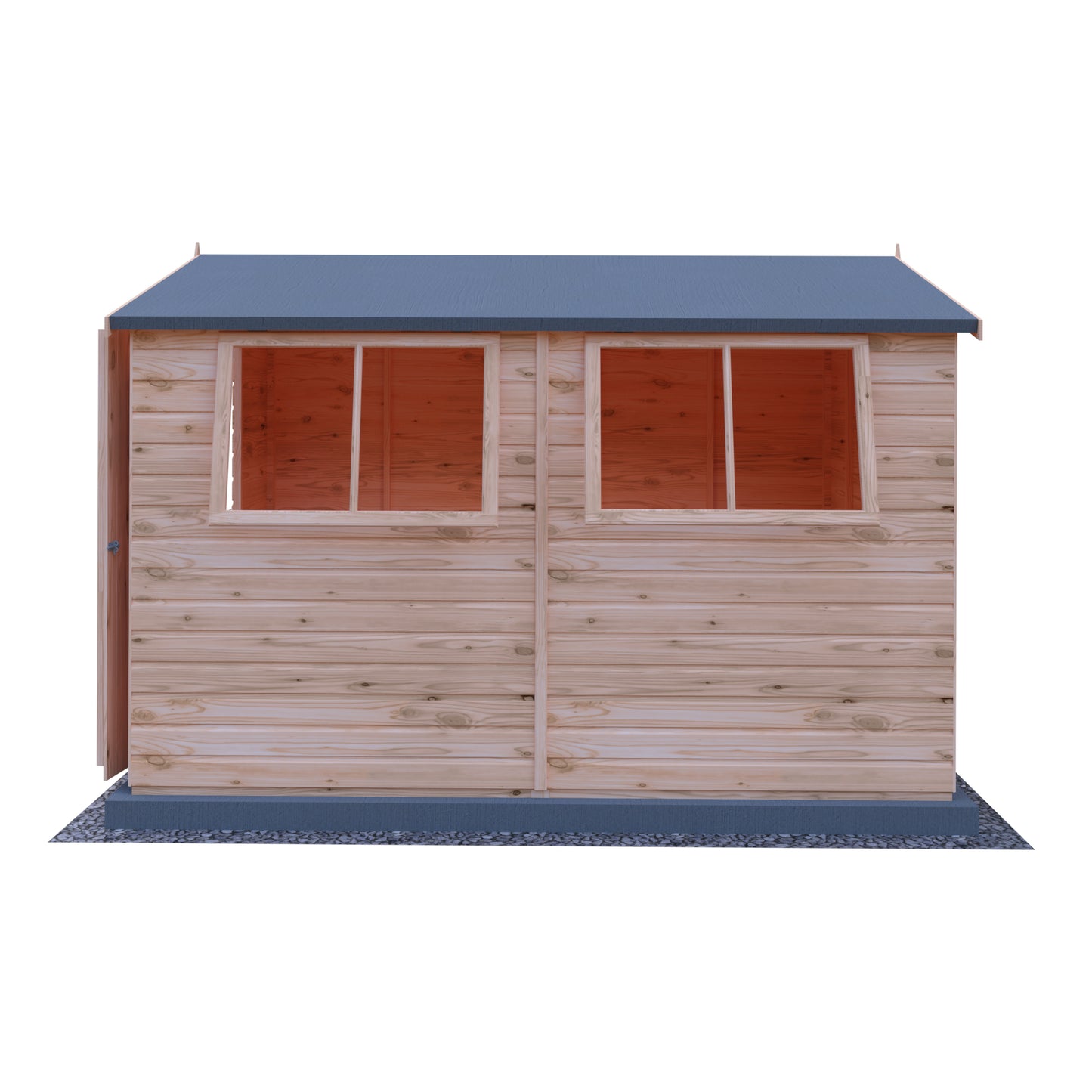 Shire Lewis 10x6 Single Door Loglap