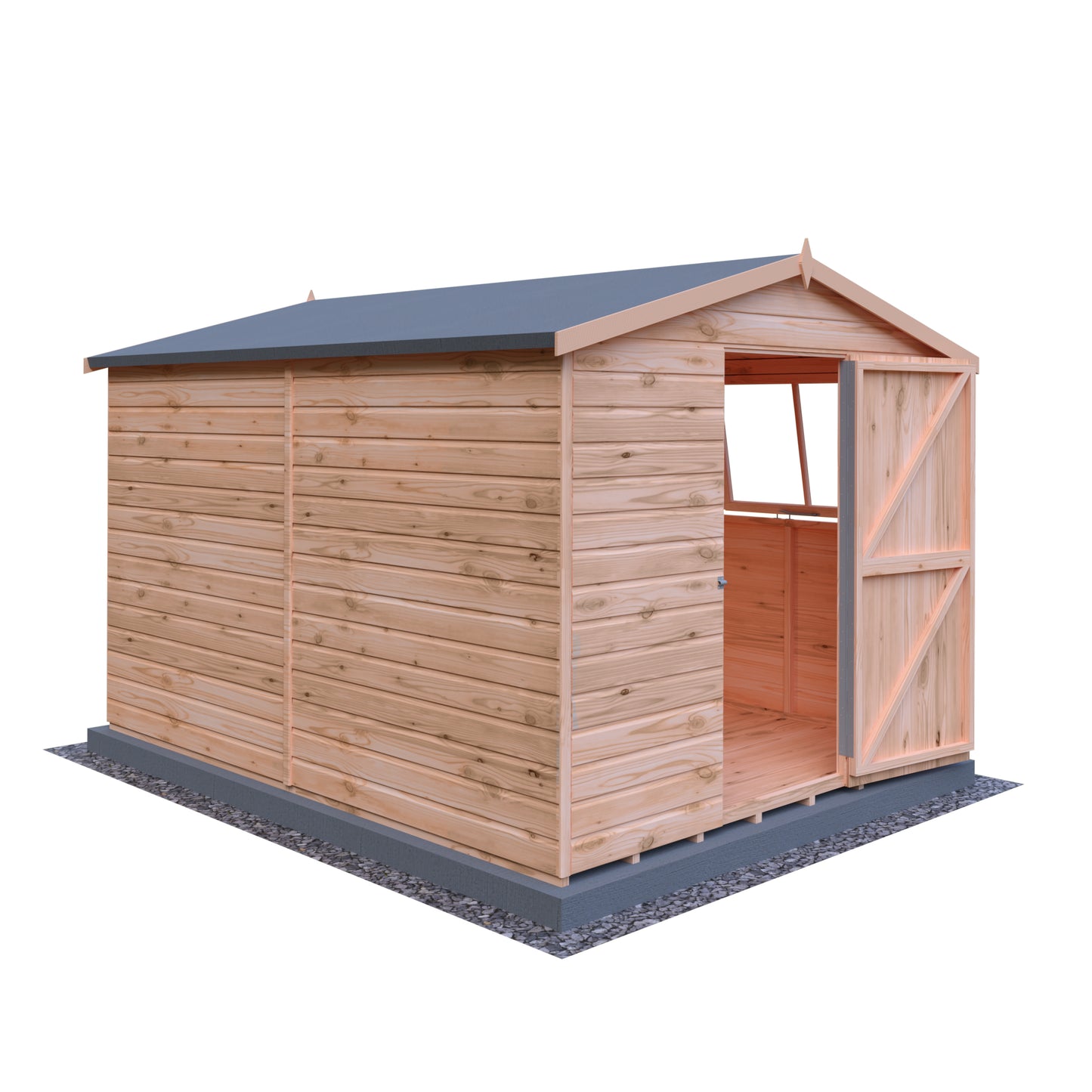 Shire Lewis 10x6 Single Door Loglap