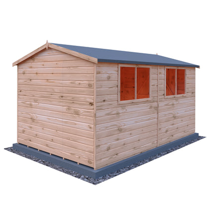 Shire Lewis 12x8 Double Door Loglap