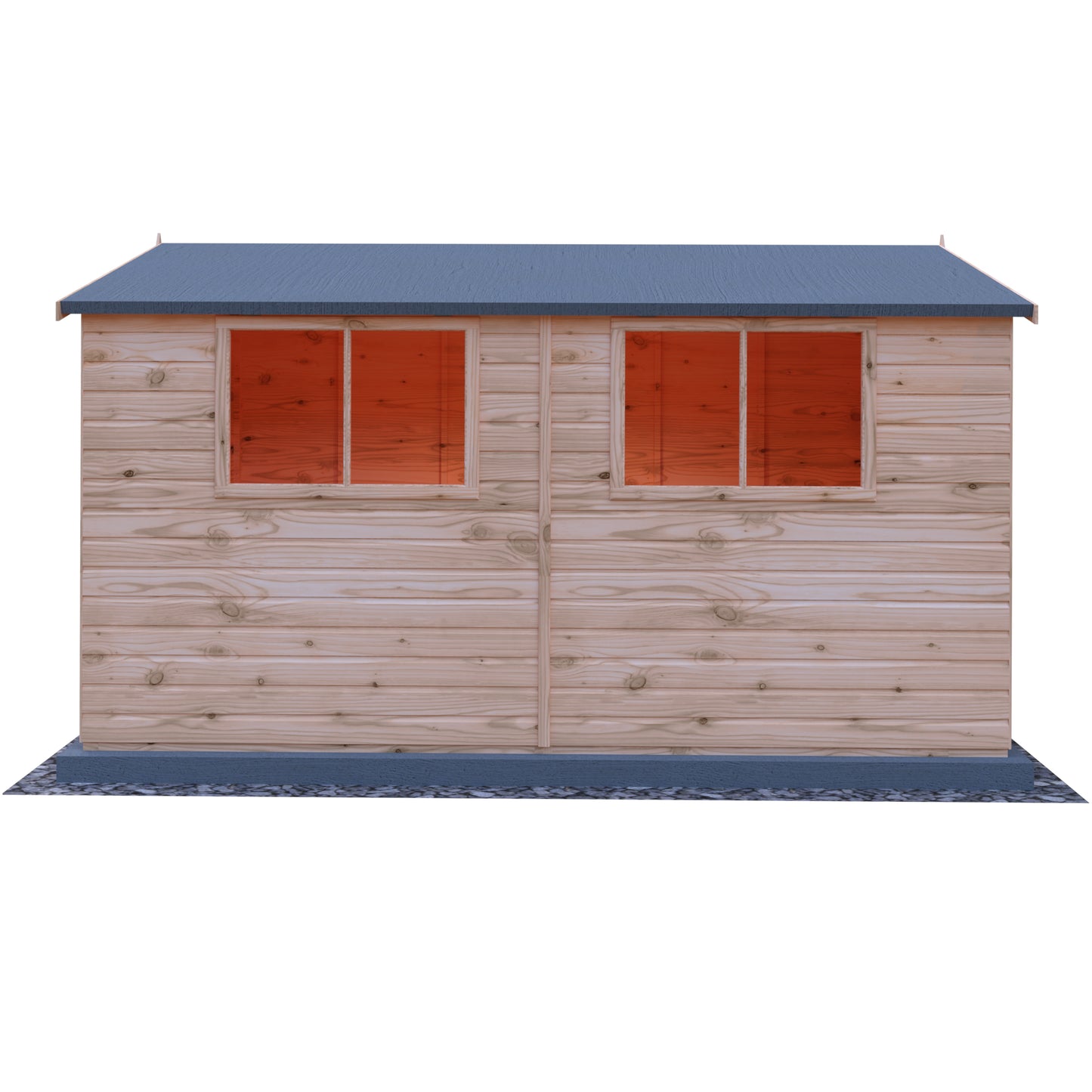 Shire Lewis 12x8 Double Door Loglap