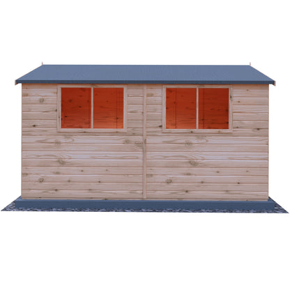 Shire Lewis 12x8 Double Door Shiplap