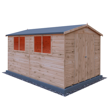 Shire Lewis 12x8 Double Door Loglap