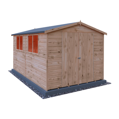 Shire Lewis 12x8 Double Door Loglap